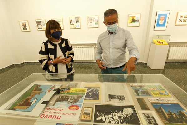 Inaguración de la exposición 'Obsessive Soup' en la Casa de la Cultura de Ponferrada. 