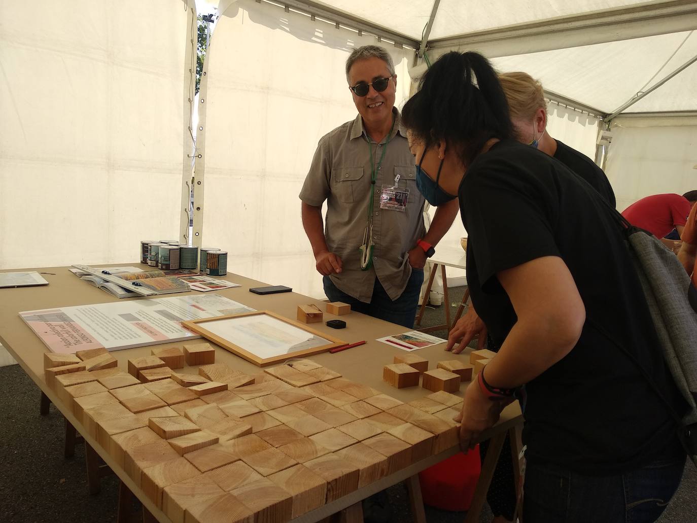 Inaguración de la XL Feria de Cerámica de Ponferrada.