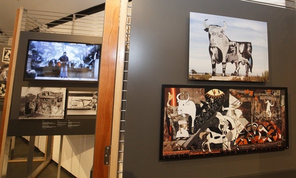 Inauguración de la exposición 'Picasso. El viaje del Guernica'. 