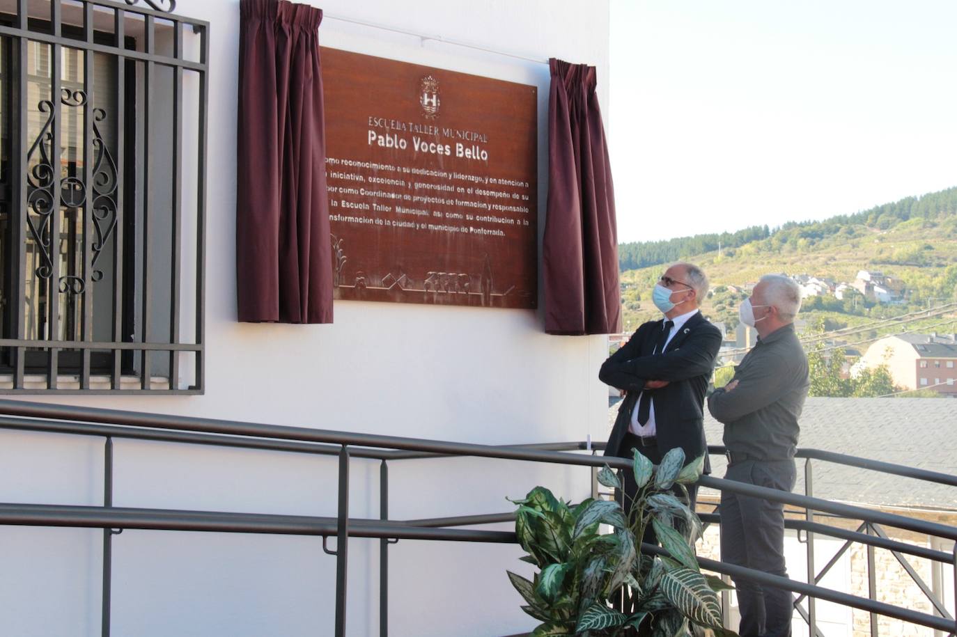 Ponferrada rinde homenaje a Pablo Voces.