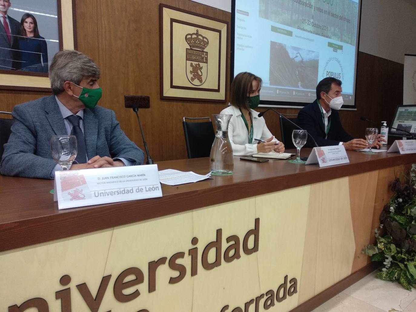 Inaguración de las Jornadas Internacionales Populus 360 en el Campus de Ponferrada.