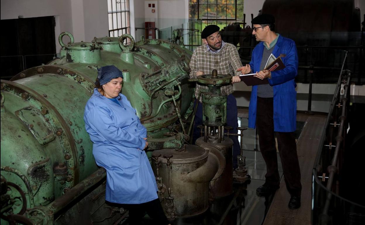 Visitas teatralizadas al Muiseo de la Energía de Ponferrada.