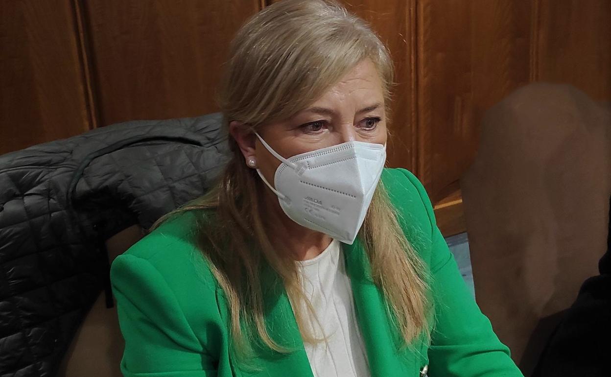 La edil de Cs, Teresa Magaz.