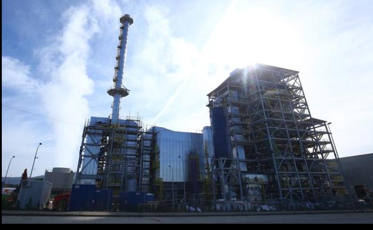 Planta de biomasa de Forestalia en Cubillos del Sil.