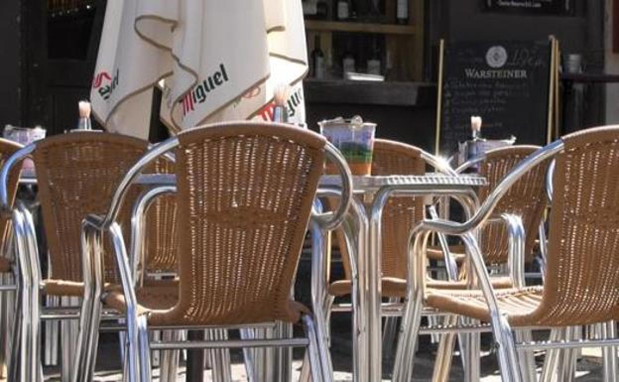 Terraza de un bar.