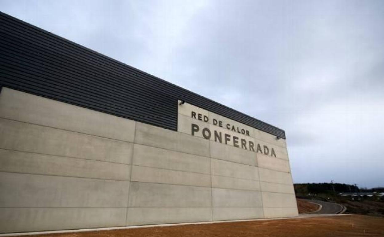 Imagen de la red de calor de Ponferrada.