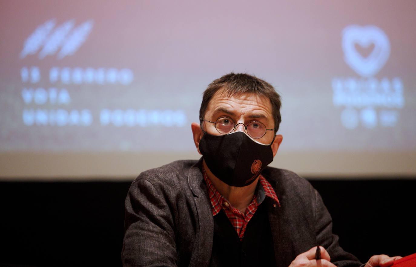 Juan Carlos Monedero en Ponferrada.