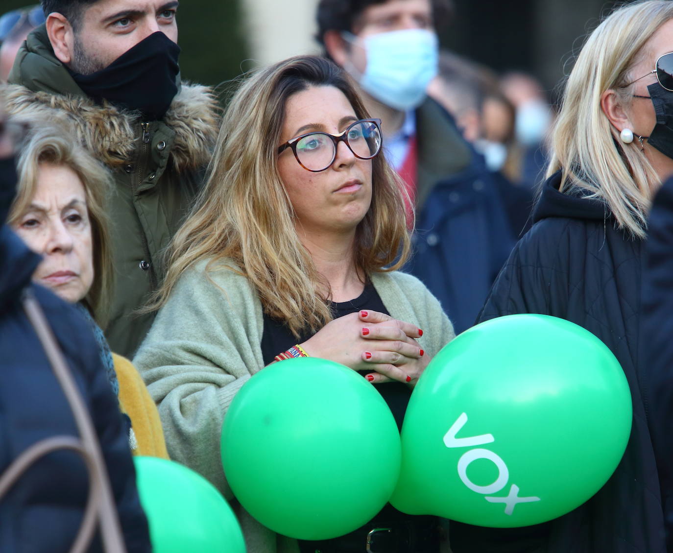 Santiago Abascal en Ponferrada