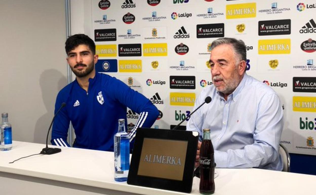 Amir Abedzadeh ha comparecido por primera vez en sala de prensa.
