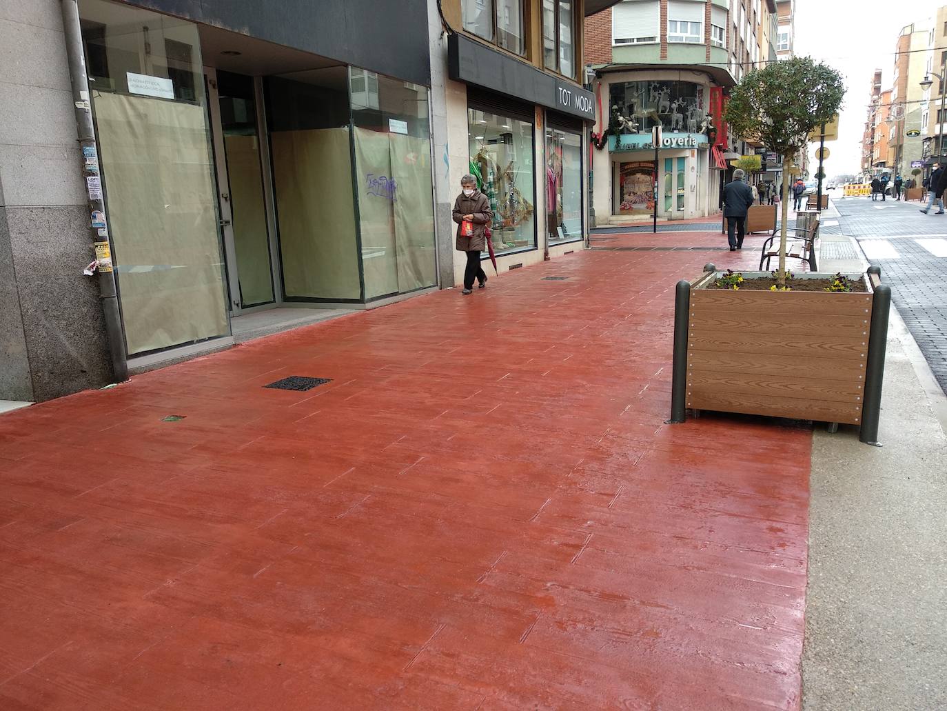 Calle Gómez Núñez de Ponferrada.