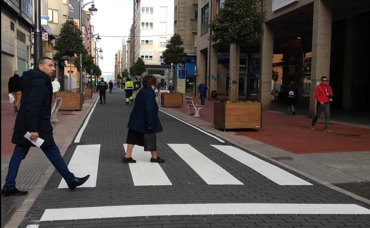 Calle Gómez Núñez de Ponferrada..