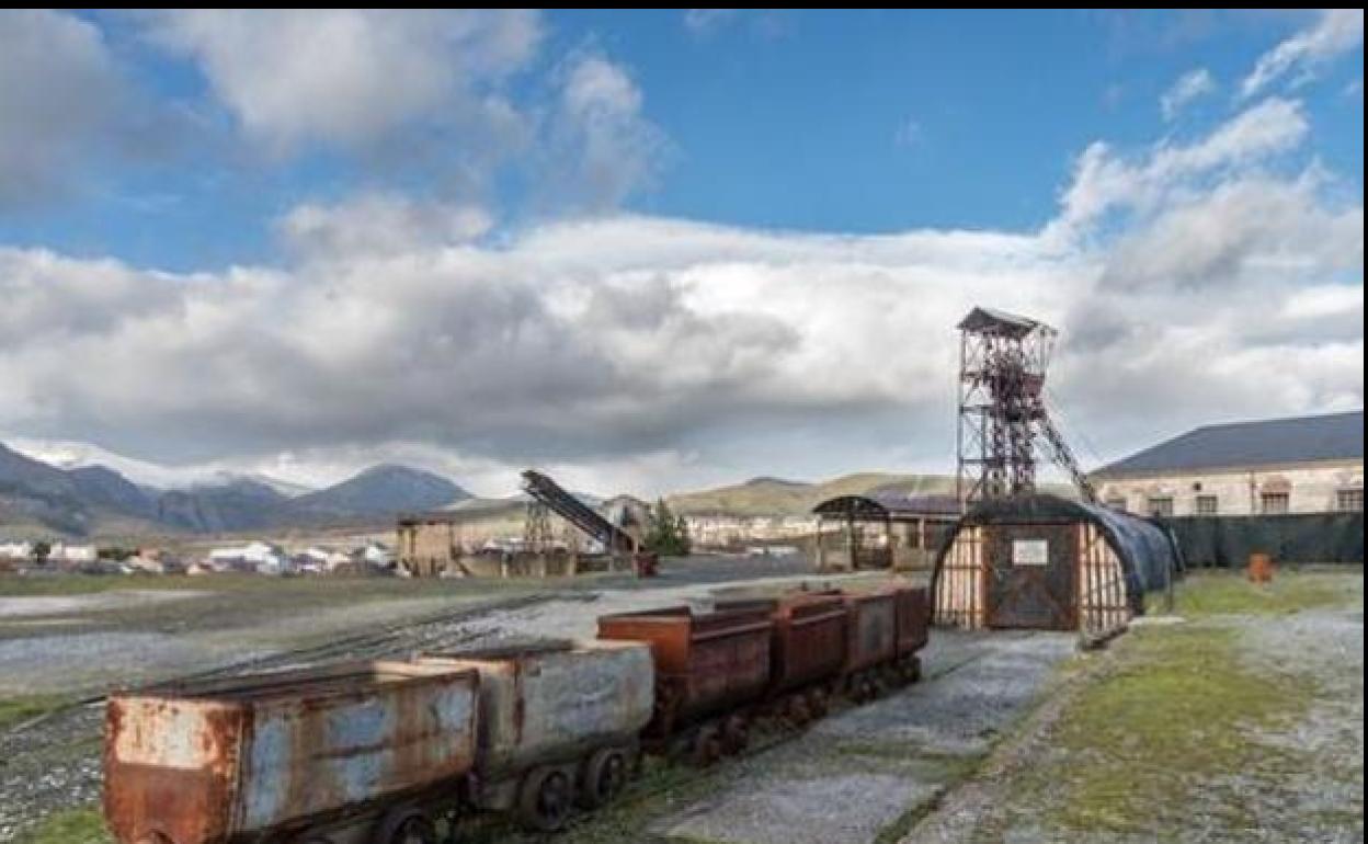 Pozo Julia, antigua explotación minera ubicada en Fabero.
