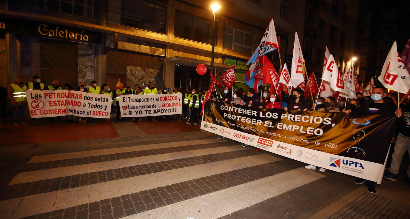 Fotos: Manifestación en Ponferrada contra la subida de precios