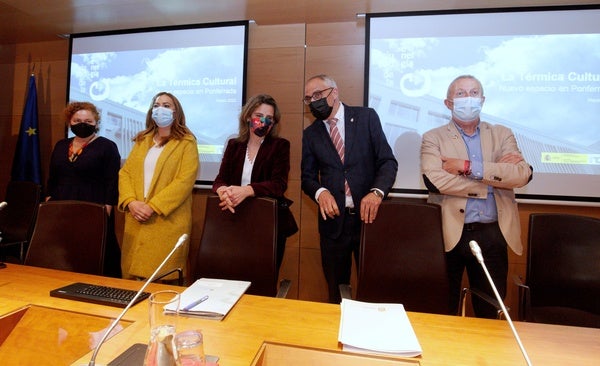 Presentación del proyecto 'La Térmica Cultural' en la sede de Ciuden.