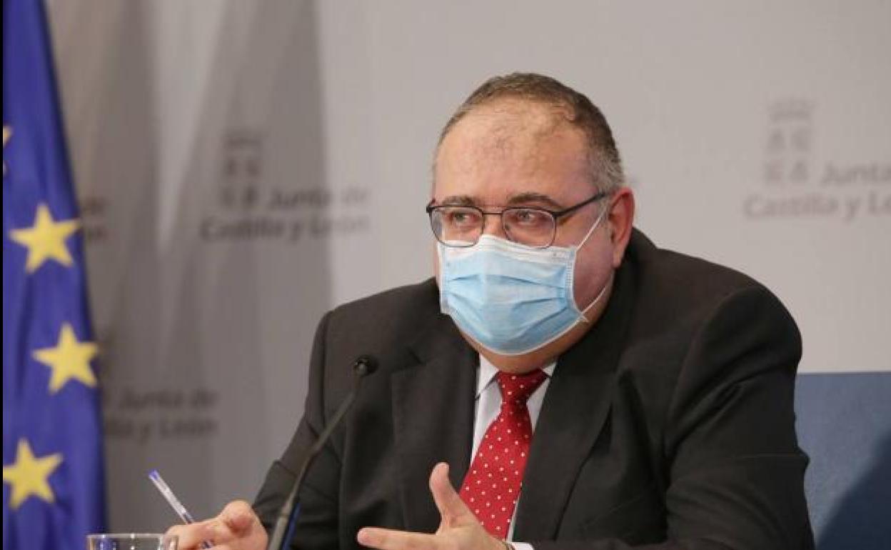 El consejero de Sanidad, Alejandro Vázquez.
