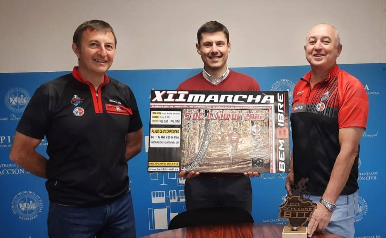 Imagen de la presentación de la prueba BTT.