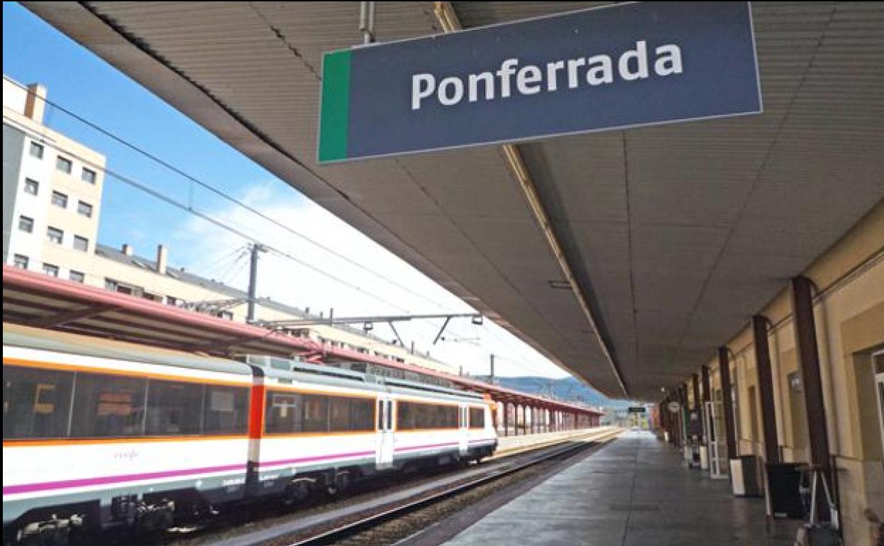 Estación de tren de Ponferrada.