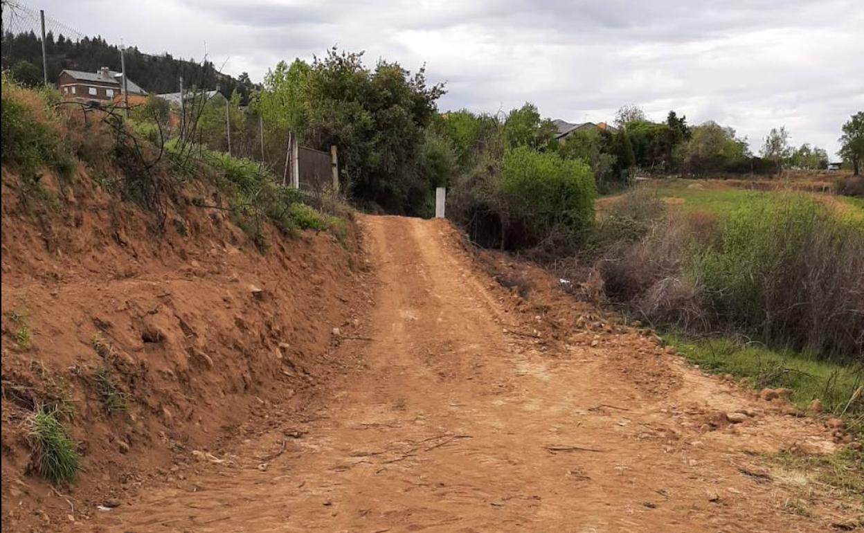 Imagen del Camino del Gato tras la intervención.