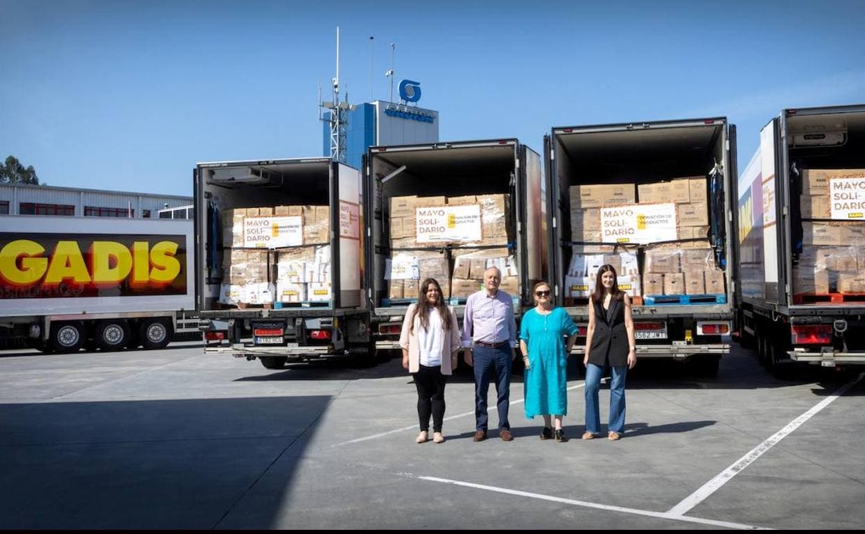 Representantes de Gadisa retail, en la sede central de la compañía.