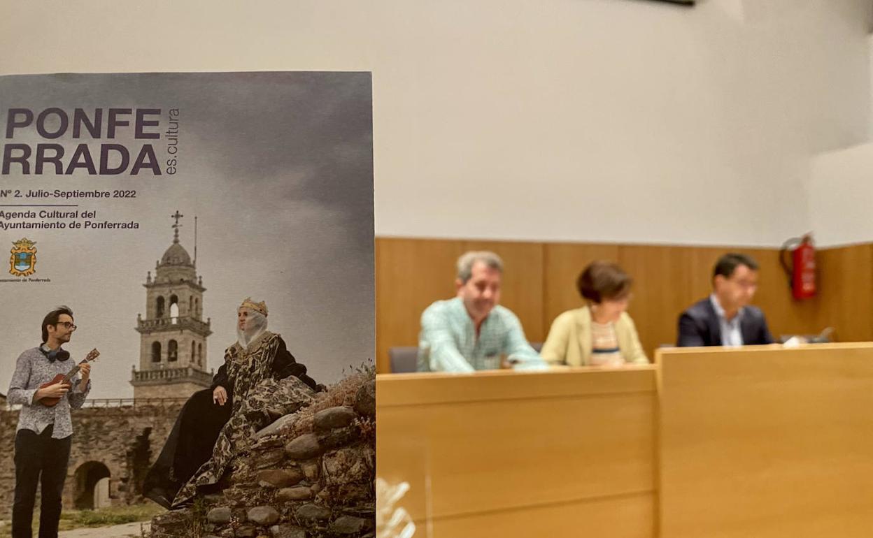 Imagen de la presentación de la programación cultural de Ponferrada.