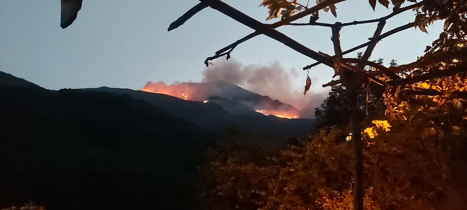 Fotos: Incendio en Montes de Valdueza