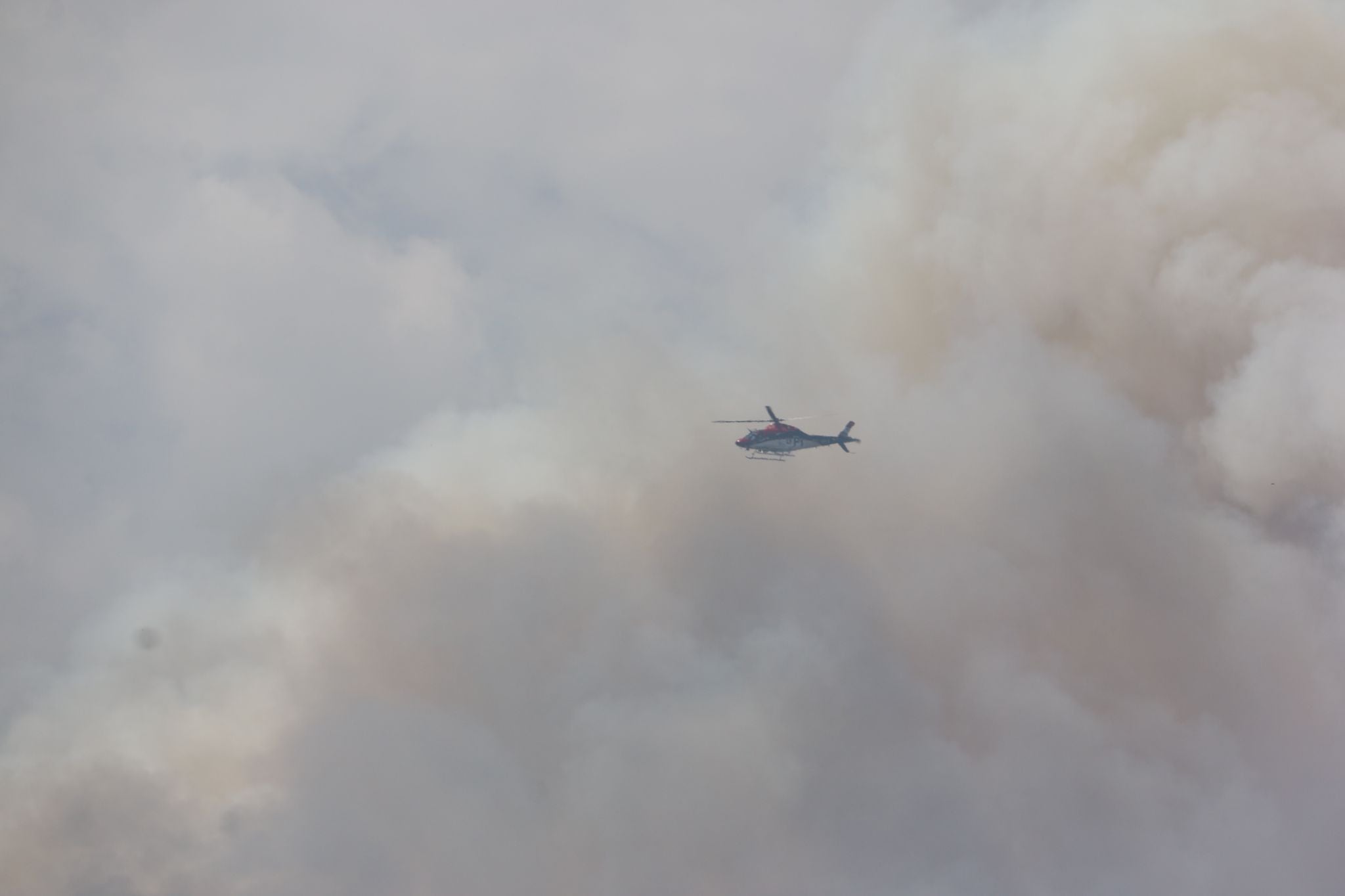 Fotos: Incendio forestal en Montes