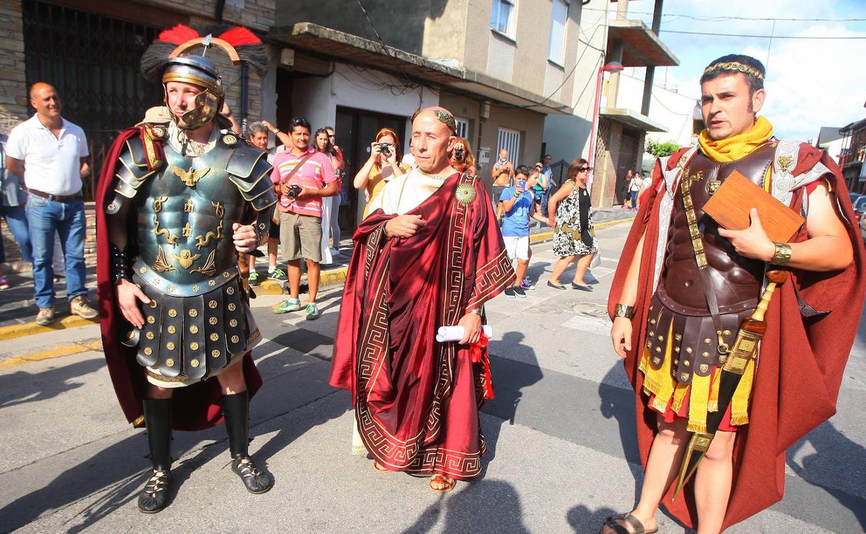 Celebración de Ludus Bergidum Flavium en Cacabelos.