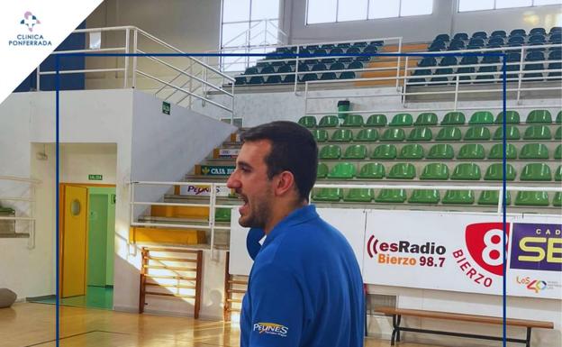 Iñaki Quintas, director de cantera del equipo de baloncesto Ponferradina SDP