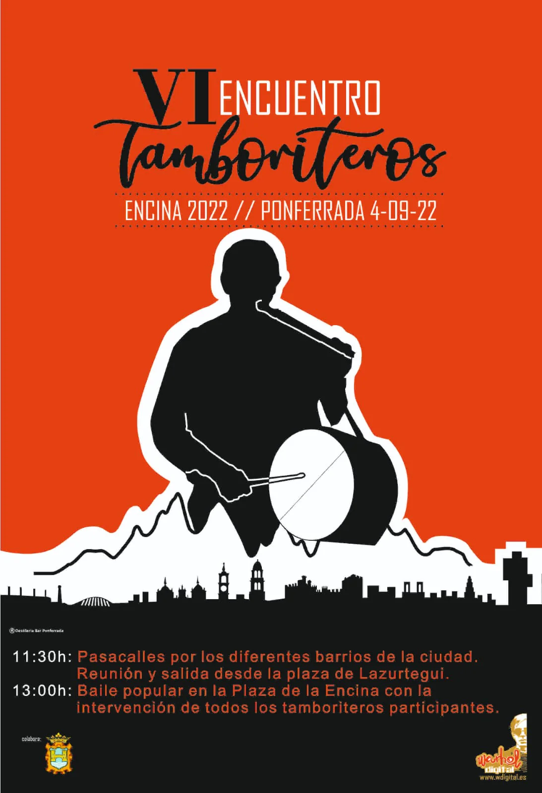 CArtel del encuentro de Tamboriteros.