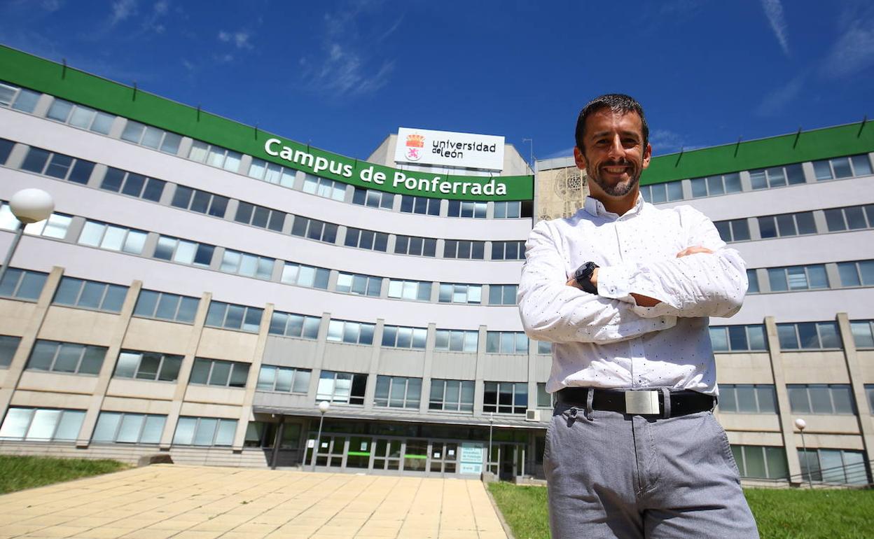 José Alberto Benítez, profesor del Departamento de Ingeniería Eléctrica de Sistemas y Automática de la ULE.