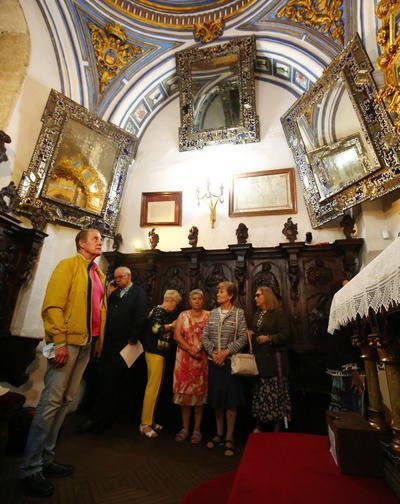 Presentación de la restauración de los espejos del Camarín de la patrona del Bierzo.