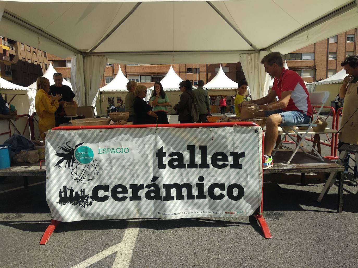 Inauguración de la 41 edición de la Feria de Cerámica de Ponferrada.