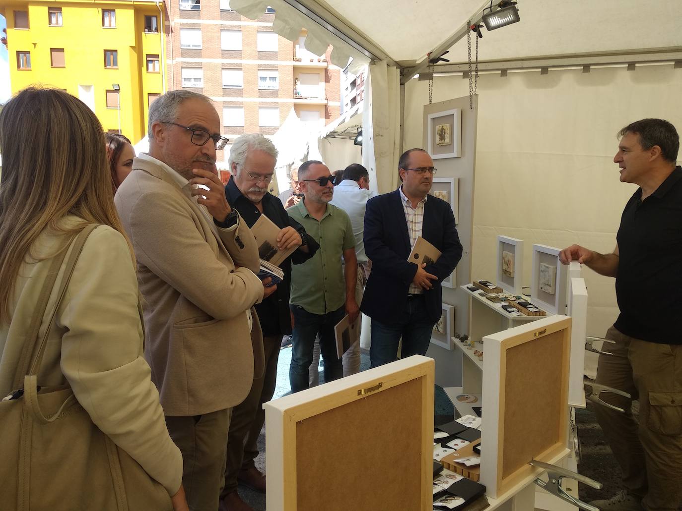Inauguración de la 41 edición de la Feria de Cerámica de Ponferrada.