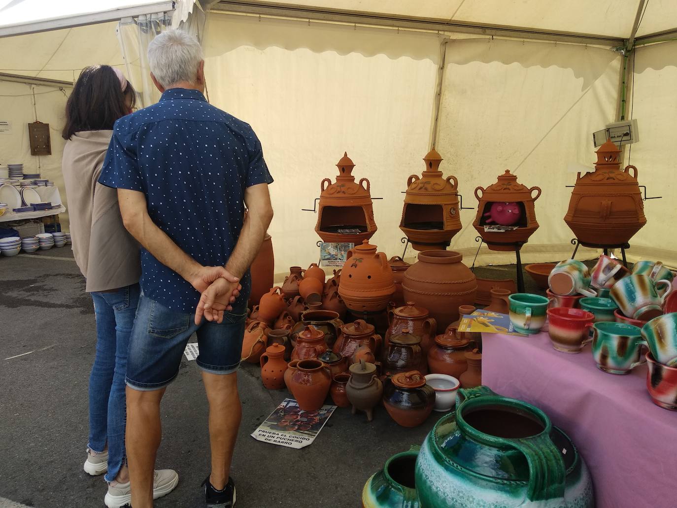 Inauguración de la 41 edición de la Feria de Cerámica de Ponferrada.