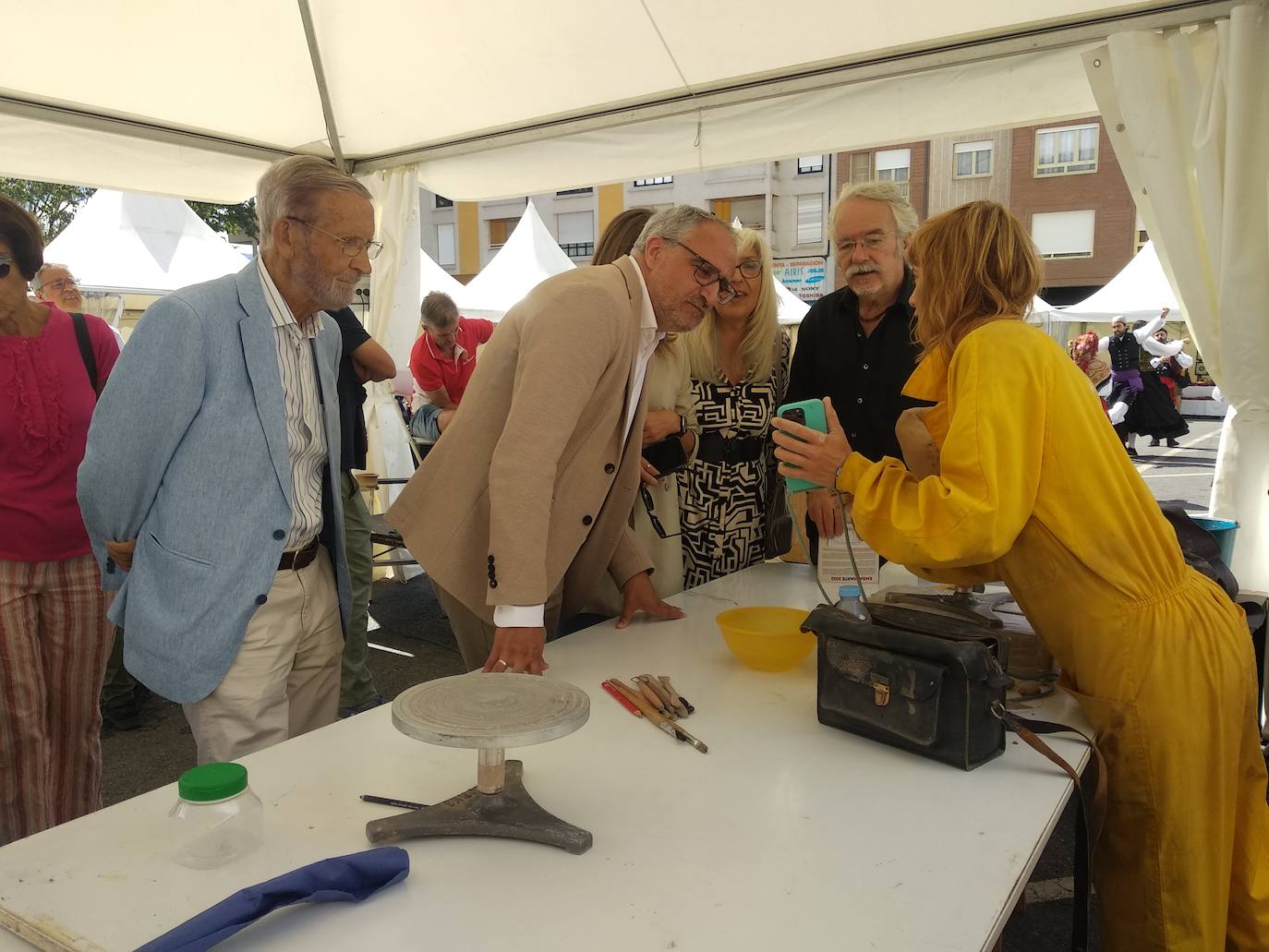 Inauguración de la 41 edición de la Feria de Cerámica de Ponferrada.