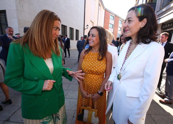 Ponferrada acogió este jueves un desembarco de autoridades para participar en los actos del Día del Bierzo en el marco de las fiestas de la Encina.