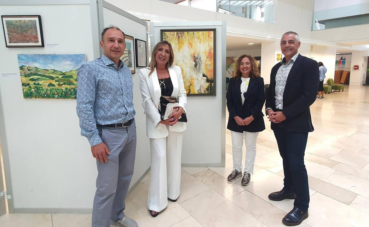 Inauguración de la muestra.