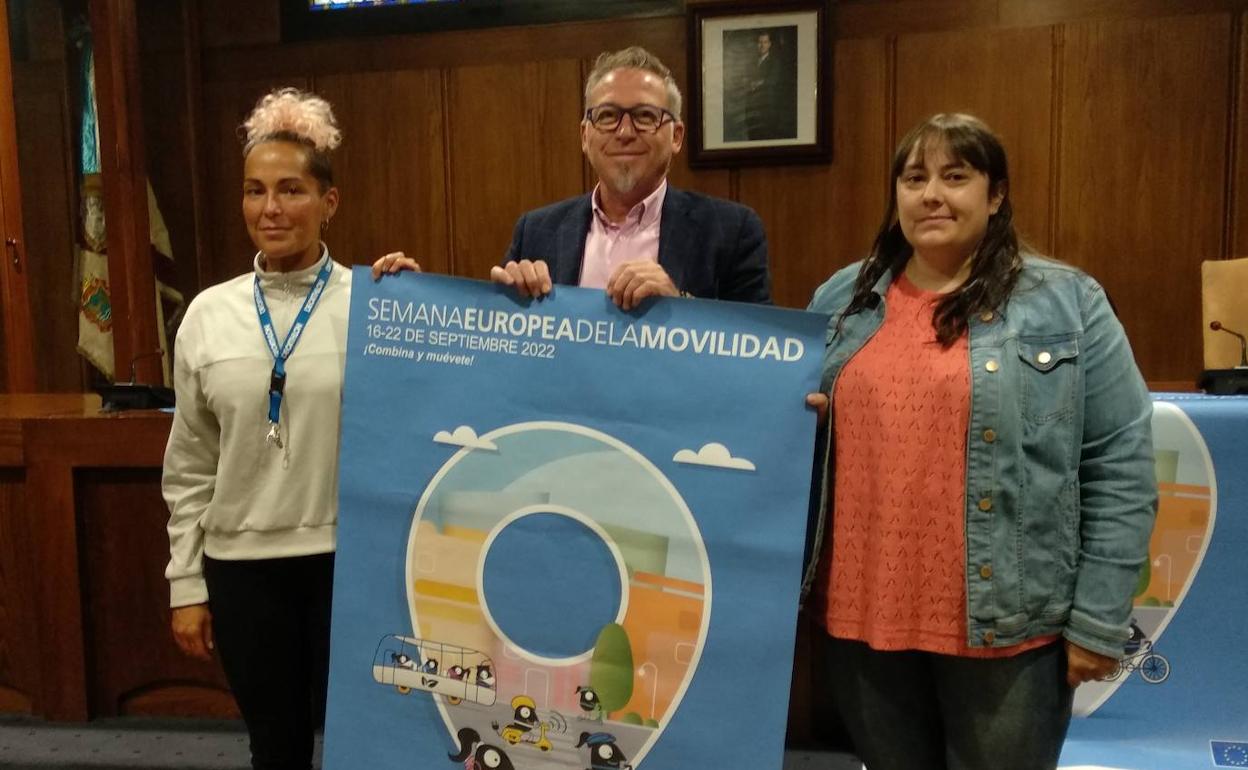 El concejal de Movilidad, José Antonio Cartón, presentó las actividades de la Semana de la Movilidad de Ponferrada.