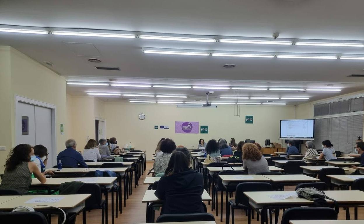 Imagen de la primera edición de las jornadas de Feministas Bercianas.