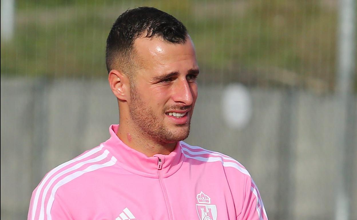 Ale Diez ya entrena con la Deportiva.