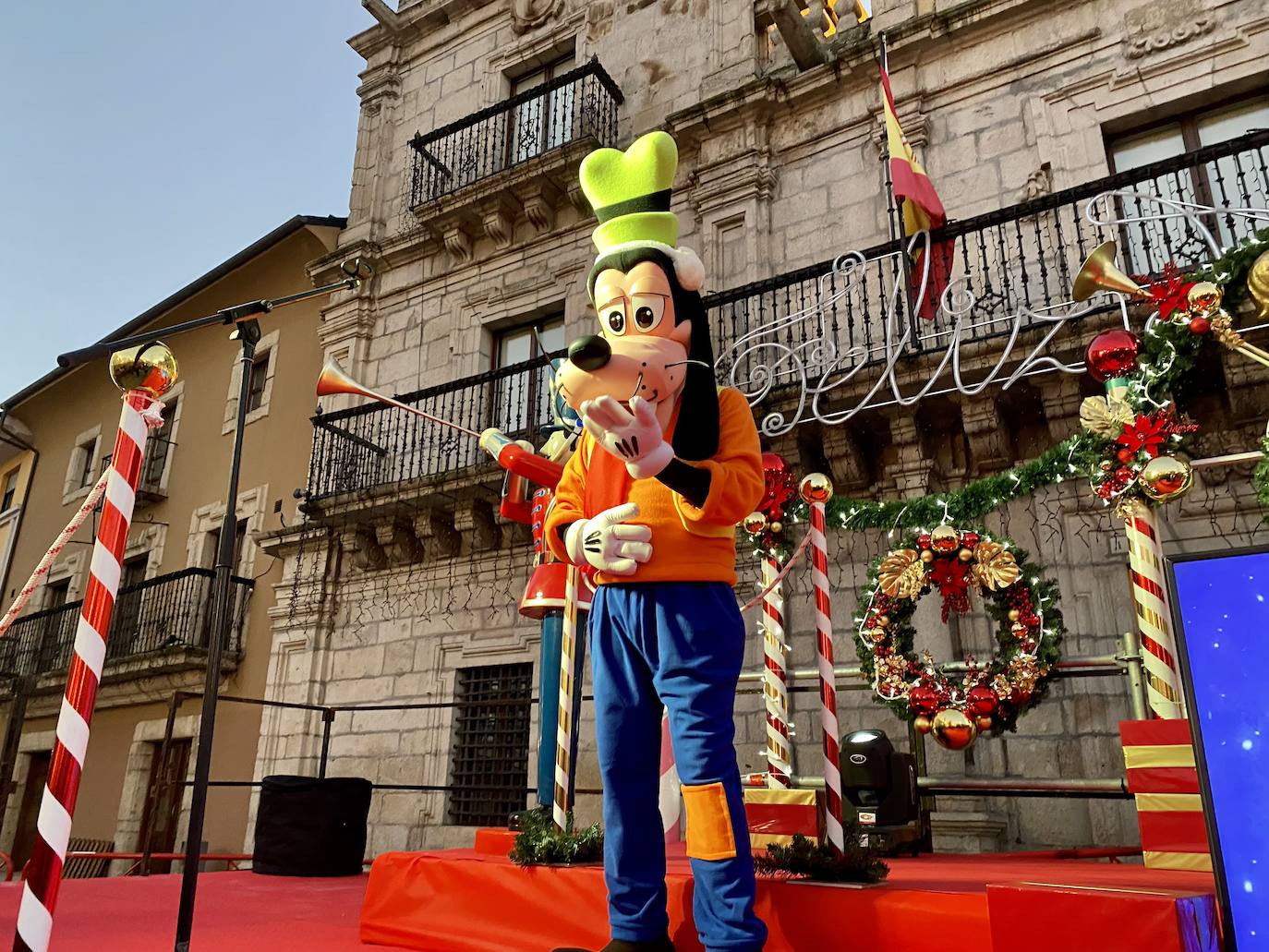 Fotos: Encendido de las luces de Navidad en Ponferrada