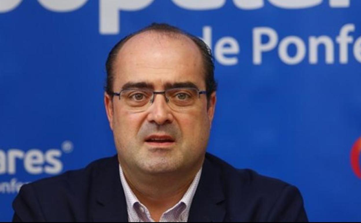 El portavoz del PP en el Ayuntamiento de Ponferrada, Marco Morala.