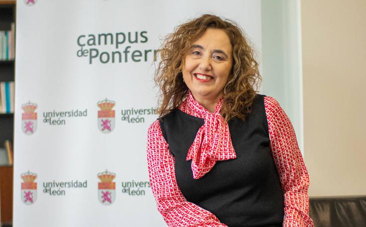 La vicerrectora del Campus de la ULE en Ponferrada, Pilar Marqués.