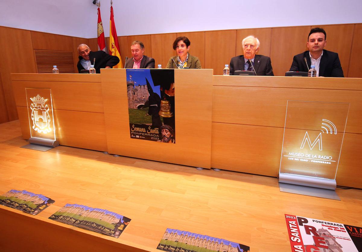 Presentación del programa de Semana Santa de la capital berciana.