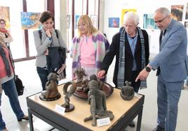 Estación Arte acoge la muestra colectiva de la Asociación de Pintores del Bierzo.