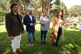 Isabel Blanco respaldó la candidatura de Marco Morala.