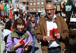 Mabel Fernández y Olegario Ramón.