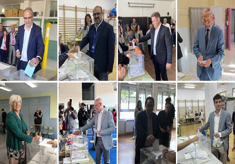 Ponferrada arranca su cita con las urnas con doce candidatos llamando a la participación