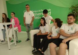 Presentación de la Asociación de Estudiantes Bierzo Unileón (Ulebae) en el Campus de Ponferrada.