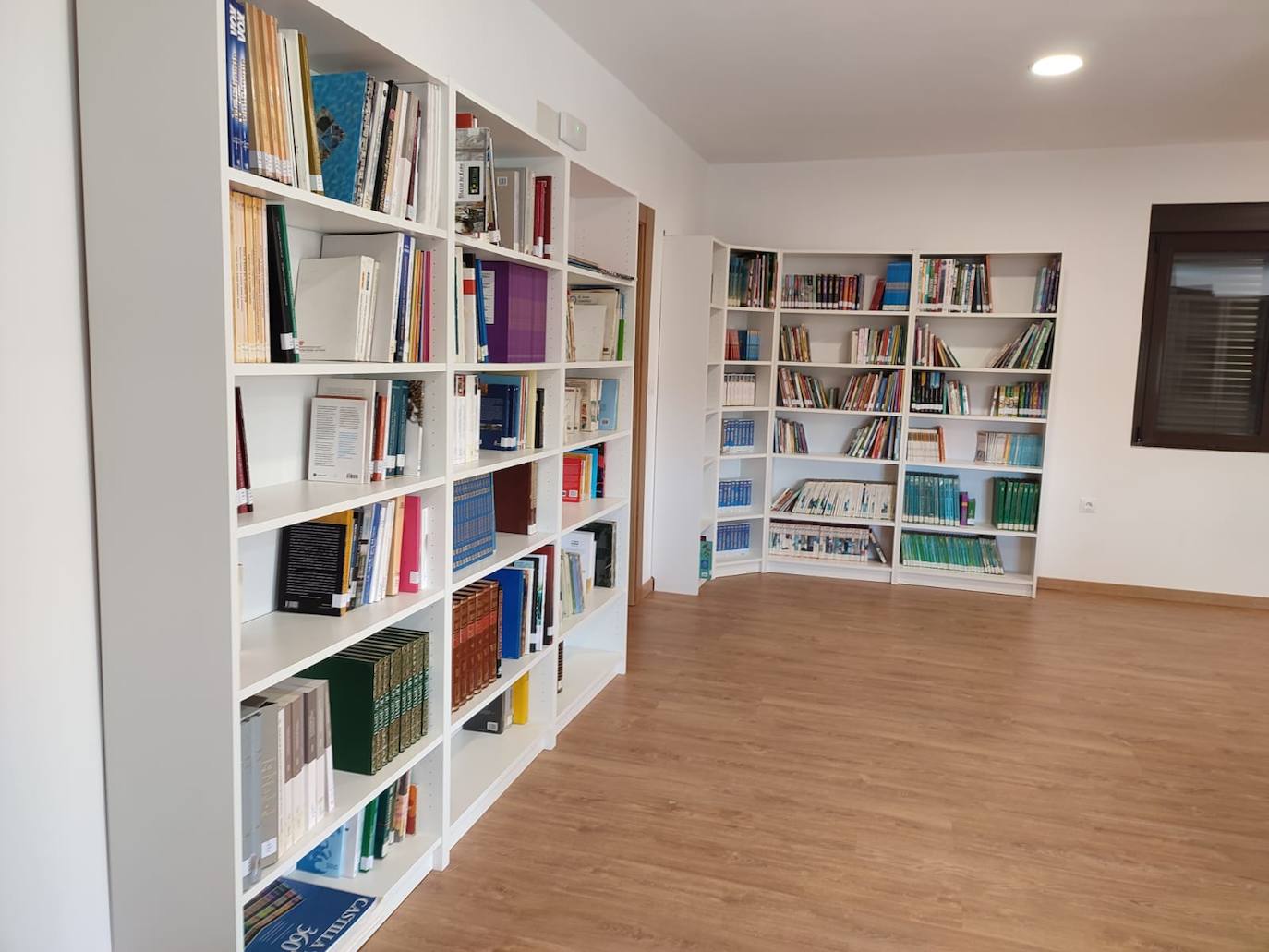 Imagen de la nueva biblioteca de Sorbeda del Sil.